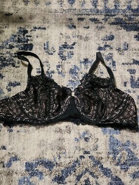 💘 Soma Black Lace Underwire Bra